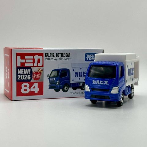  Mô hình xe tải Tomica 84 Calpis Bottle Car 