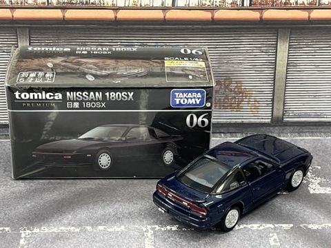  Xe mô hình Tomica Premium 06 Nissan 180SX 