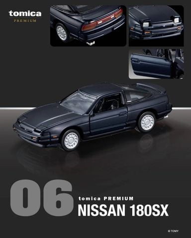  Xe mô hình Tomica Premium 06 Nissan 180SX 