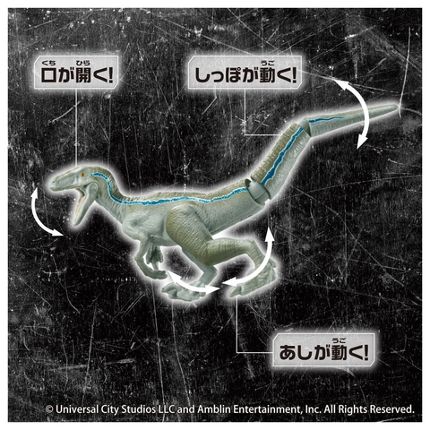  Mô hình khủng long ANIA Jurassic World Blue 