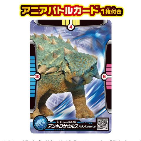  Khủng long ANIA Jurassic World Ankylosaurus 