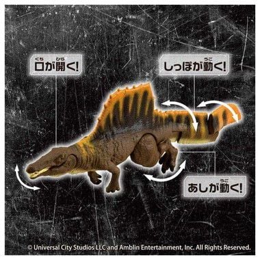  Mô hình Ania Jurassic World Spinosaurus 