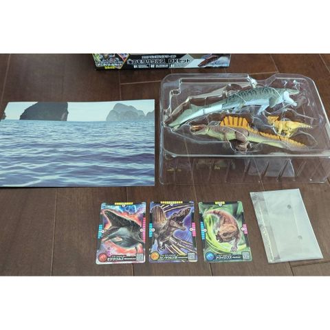 Bộ 3 khủng long Ania Jurassic World Sea Mosasaurus DX Set 