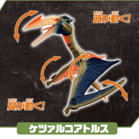  Bộ 3 khủng long Ania Jurassic World Quetzalcoatlus DX Set (Animal Figure) 