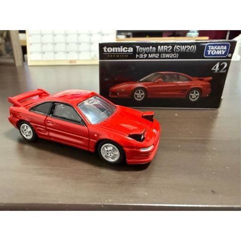  Xe mô hình Tomica Premium 42 Toyota MR2 (SW20) - Red 
