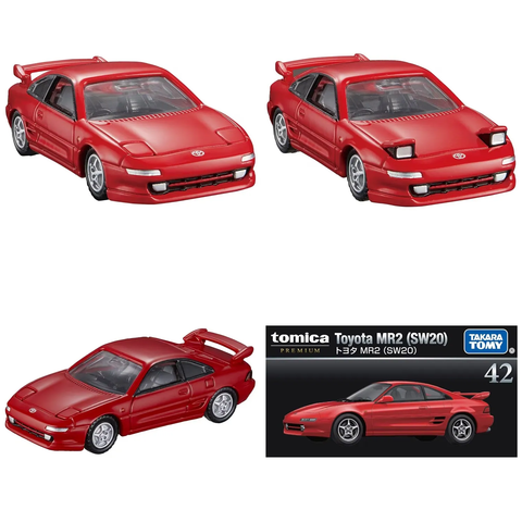  Xe mô hình Tomica Premium 42 Toyota MR2 (SW20) - Red 