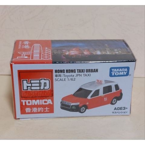  Mô hình xe Tomica Asia Hong Kong Taxi Red 