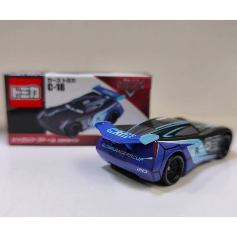  Mô hình xe C-18 Tomica Disney Cars Jackson Storm (GRC Type) 