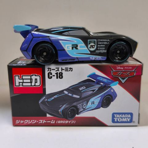  Mô hình xe C-18 Tomica Disney Cars Jackson Storm (GRC Type) 