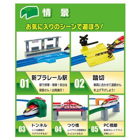  Đồ chơi tàu hỏa Plarail Best Selection Connect With Excitement 