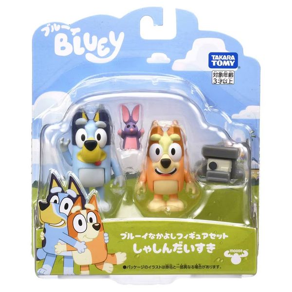 Bluey Best Friends Figure Set Love Photos