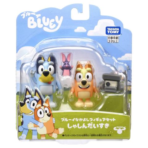 Bộ mô hình Bluey Best Friends Figure Set Love Photos 