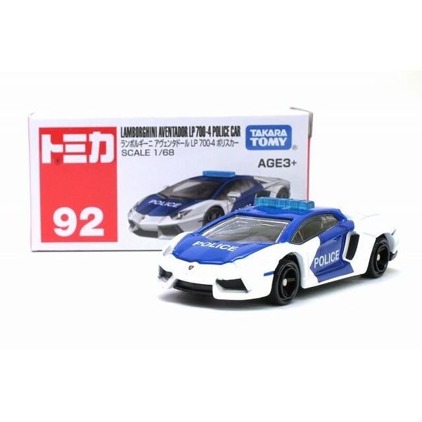 Tomica 92 Lamborghini Aventador LP700-4 PoliceCar