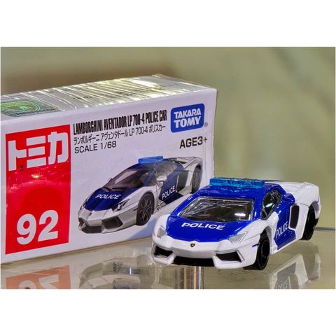  Tomica 92 Lamborghini Aventador LP700-4 PoliceCar 