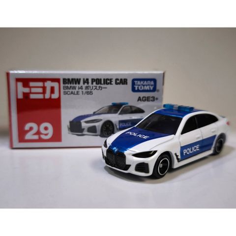  Mô hình xe cảnh sát Tomica 29 BMW i4 Police Car 