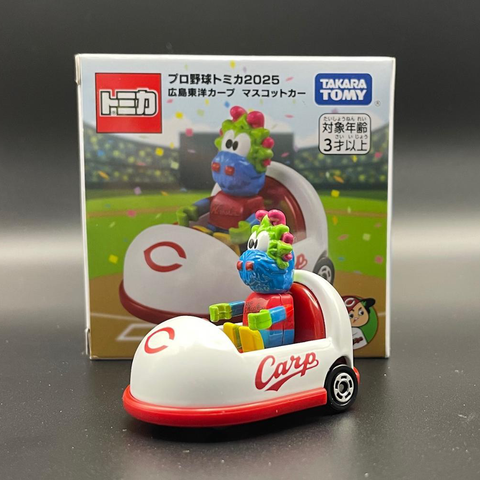  Takara Tomy Professional Baseball Tomica 2025 Hiroshima Toyo Carp Mascot Car 