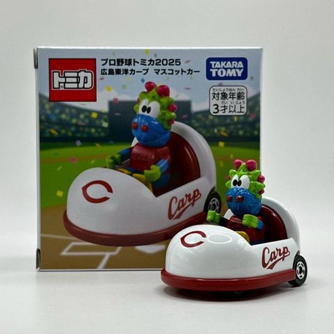  Takara Tomy Professional Baseball Tomica 2025 Hiroshima Toyo Carp Mascot Car 