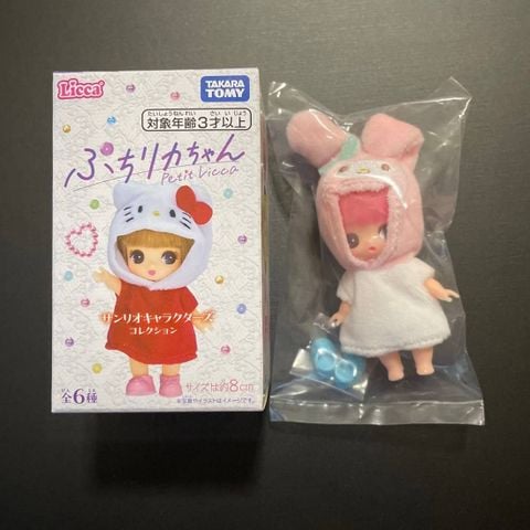 Búp bê ngẫu nhiên Petit Licca Sanrio Characters Collection 