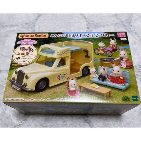  Xe cắm trại KO-63 Camper for Everyone Set Sylvanian Families 