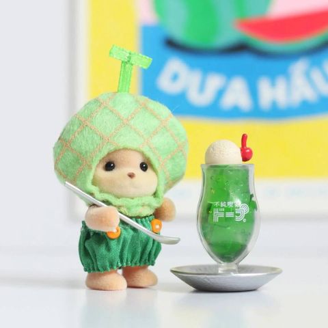 Bộ 3 bé Sylvanian Families Baby Trio Melon Cherry Pineapple 