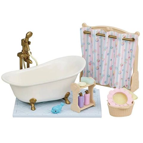  Mô hình phòng tắm KA-628 Bath & Shower Set Sylvanian Families 