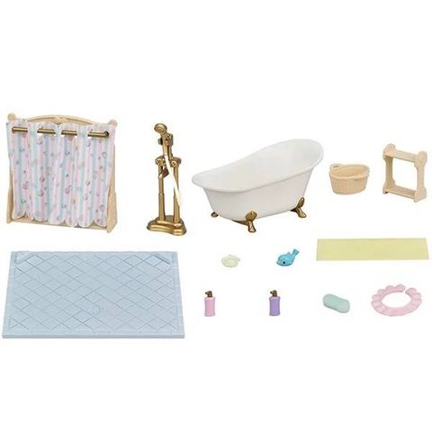  Mô hình phòng tắm KA-628 Bath & Shower Set Sylvanian Families 