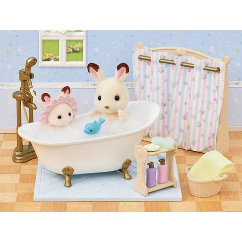  Mô hình phòng tắm KA-628 Bath & Shower Set Sylvanian Families 