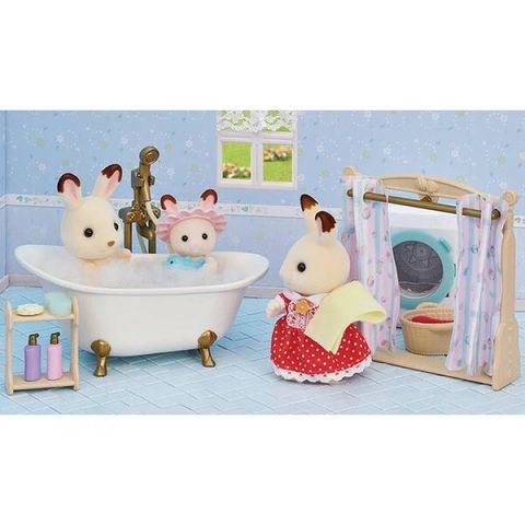  Mô hình phòng tắm KA-628 Bath & Shower Set Sylvanian Families 