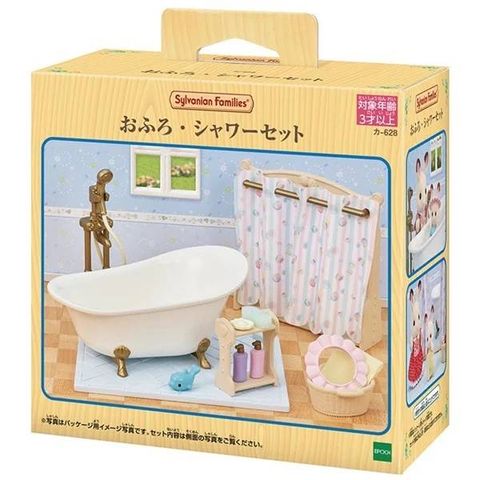  Mô hình phòng tắm KA-628 Bath & Shower Set Sylvanian Families 