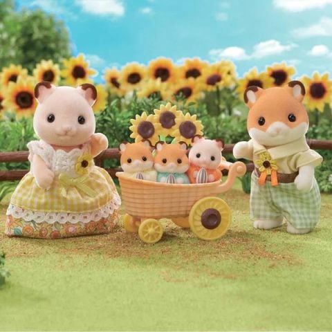  Gia đình FS-61 Sylvanian Families Hamster Family 