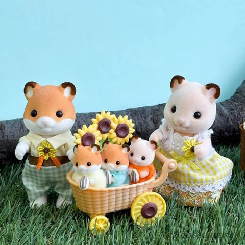  Gia đình FS-61 Sylvanian Families Hamster Family 