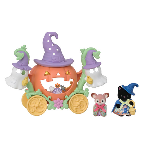  Đồ chơi SE-216 Sylvanian Families Halloween Ghost & Pumpkin Carriage Set 