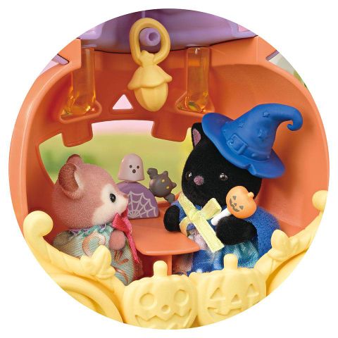  Đồ chơi SE-216 Sylvanian Families Halloween Ghost & Pumpkin Carriage Set 