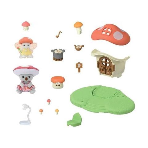  Ngôi nhà nấm F-43 Sylvanian Families Fairy's Mushroom House 