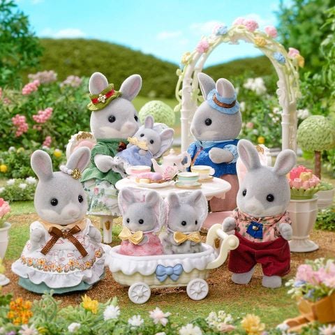 Bộ gia đình thỏ C-81 Cottontail Rabbit Family Celebration Set 