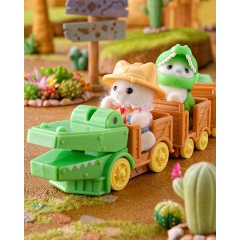  Mô hình CO-83 Sylvanian Families The Exciting Crocodile Train 