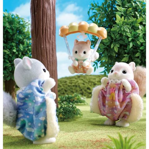  Gia đình sóc bay FS-64 Sylvanian Families Flying Squirrel Family 