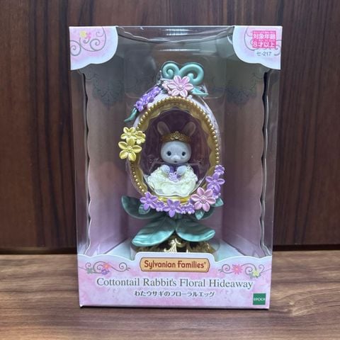  Đồ chơi SE-217 Sylvanian Families Cottontail Rabbit Floral Egg 