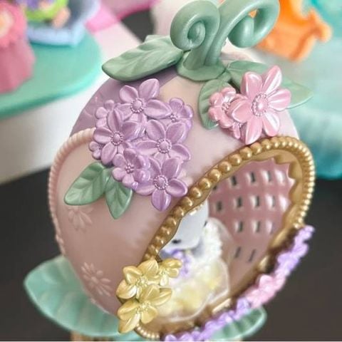  Đồ chơi SE-217 Sylvanian Families Cottontail Rabbit Floral Egg 
