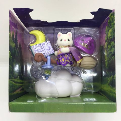  Đồ chơi LT-04 Sylvanian Families Little Tales Collection Broom Flying on a Moonlit Night 