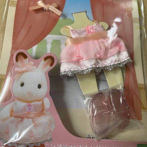  Bộ trang phục D-15 Girl's Pink Dress Set Sylvanian Families 