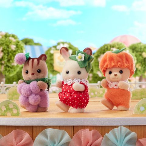  Bộ ba bé trái cây Sylvanian Families Baby Trio (Fruit) 