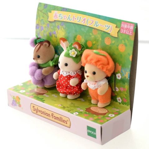  Bộ ba bé trái cây Sylvanian Families Baby Trio (Fruit) 