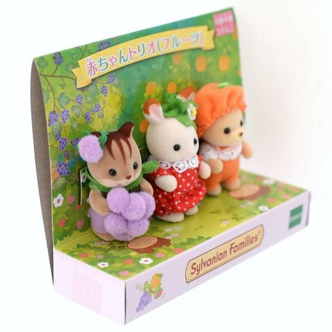  Bộ ba bé trái cây Sylvanian Families Baby Trio (Fruit) 