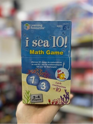  LER1771 Learning Resources Bộ đồ chơi toán học - I Sea 10!™ Math Game 