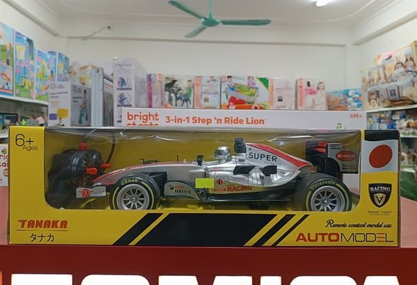  Xe đua công thức F1 điều khiển 1:12 màu bạc FA86B-S 