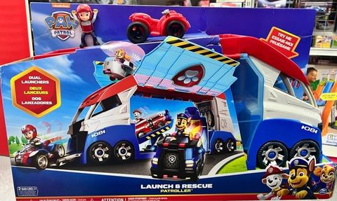  Xe đồ chơi 6069338 Paw Patrol Transforming PAW Patroller Toy with Launchers 