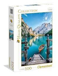  Clementoni 35039 - Braies Lake - 500 Pcs 