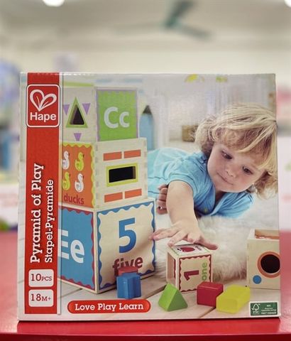  23win08 com hộp khối kim tự tháp Hape E0413A 