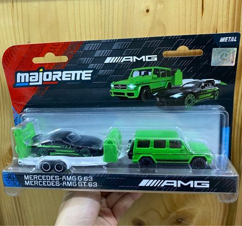  8502103000 Đồ Chơi Xe Mô Hình MAJORETTE Mercedes-AMG Deluxe Trailer 